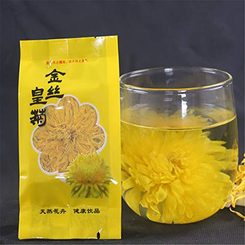 Chinesischer Spezialitäten-Kräutertee Bio-Goldene Seide Große Chrysantheme Neuer Dufttee Gesundheitspflege-Blumen-Tee Erstklassige gesunde grüne Lebensmittel (20pcs)
