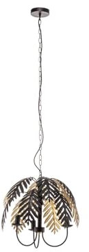 Lucande Pendelleuchte Aparas (Design, Modern) in Schwarz aus Metall (3 flammig E14) - Design-Hängeleuchte Esstischlampe Hängelampe Hängeleuchte Wohnzimmerleuchte