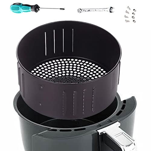 Ricambi Air Fryer Cestello di ricambio per friggitrice ad aria calda in ghisa | Bread Pan Air Fryer per Air Fryer Oven