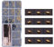 Lot de 500 vis à lunettes avec tournevis, pinces à épiler, vis de rechange avec pince à épiler, tournevis, kit assorti (vis à fente dorée)