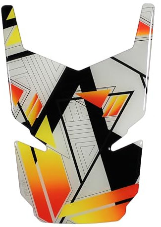 Tankpad Adesivo gel arancione Racing compatibile per KTM Moto Tank X509005VA