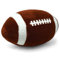 40YARDS American Football Kissen (maßstabsgetreu) - Indoor Football - Weiches Plüschkissen als Football Deko auf dem Sofa oder Football Geschenk für Fans