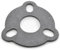 Easyboost Auspuffdichtung Schalldämpfer Universal 3 Loch Auspuff Dichtung für 50cc Motorrad 50cc Moped 50cc