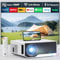 ZDK Neuer Beamer 2024 4K-Unterstützung Full HD 1080P 5G WiFi projektor mit 20000 Lumen für Heimkino kompatibel mit Smartphones/TV-Stick/PS5