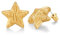 LILIE&WHITE Damen Ohrringe Stern Design In Gold Hypoallergen Farbbeständig Eleganter Ohrschmuck Geschenkidee Für Frauen Geburtstag Jahrestag Oder Valentinstag
