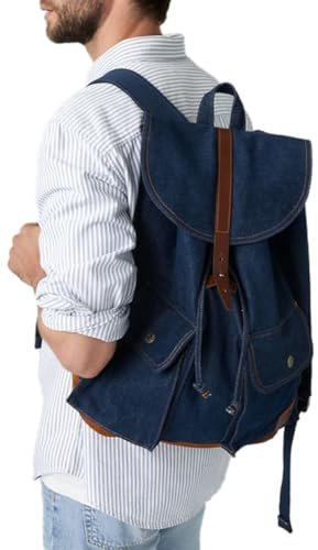 Levi's Men Heritage Rucksack Backpack, Indigo Rinse 2, One Size