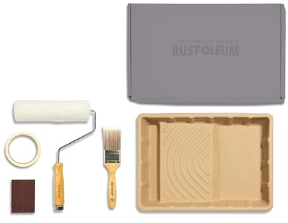 Rust-Oleum Ready to Roll - Eco Paint Kit (Large) - Chalky Wall Paint Pastel Purples