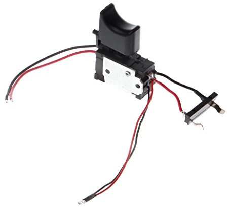 Trapano elettrico antipolvere controllo velocità pulsante trigger per 7.2-24V