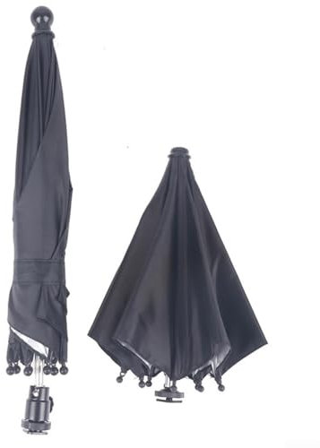SLR For camera Umbrella with Hot Shoe Attachment Sun Protection for Photographers