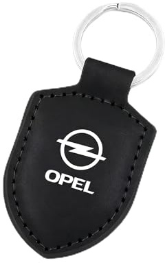 genmaimeifumu Auto-Schlüsselanhänger Schlüsselring für Opel Astra Zafira Corsa Mokka, Key Chain KeyRings Auto Schlüsselbund Autoschlüsselbund Zubehör Anhänger,Black