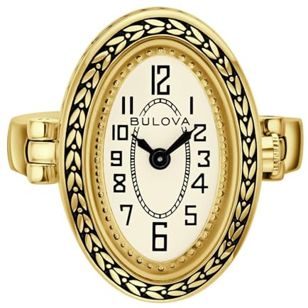 Bulova Art Deco Ring 97L188 Damenarmbanduhr