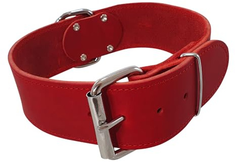 Nobby 80934-01 Halsband TABIL extra breit rot 65 cm (48-58 cm), 50 mm