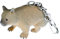 Miniblings Wombat Schlüsselanhänger Australien 6cm - Handmade Modeschmuck I I Anhänger Schlüsselring Schlüsselband Keyring