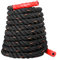 SportPlus Battle Rope, Seillänge 12 Meter, 3,8 cm Durchmesser, hochwertiges Schlagseil für Kraftausdauer & Muskelaufbau, Schwungseil für effektives Ganzkörpertraining & Functional Training, SP-BR-012