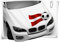 Medianlux Österreich Flagge Autoaufkleber Fahne Fußball Aufkleber Auto EM WM Motorhaube Sticker