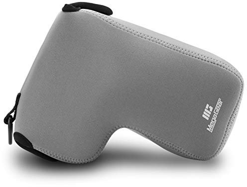 MegaGear MG1532 Nikon Coolpix P1000 Ultraleichte Kameratasche aus Neopren - Grau
