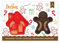Decora 0255094 Set 2 Tagliapasta Gingerbread Man & House, In Plastica, Il Kit Ideale per Creare Decorazioni in Pasta di Zucchero o di Gomma, Made in Italy, Design originale. Confezione da 2 pezzi.