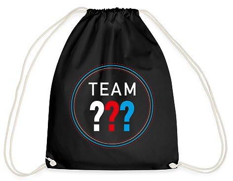 Spreadshirt Die Drei Fragezeichen Team Drei Fragezeichen Turnbeutel, One size, Schwarz