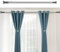 92 cm-430 cm Extra Lange Gardinenstange, Kein Bohrer erforderlich Ausziehbare Gardinenstange aus Edelstahl Extra lange Spannvorhangstange für große Fenster, Duschraum, Schränke