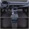 Auto Fußmatten für Audi Q7 (5seat) 2016-2019 Allwetter Fussmatten Set Zubehör Fußmatte,Schwarz
