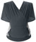 SONARIN Respirante Echarpe de Portage,Porte-bébé Ergonomique Extensible Bébé Sling Écharpe Porte Bébé Portebébé Ventral Légère Portable pour Nouveau-né Tout-petit jusqu'à 15 kg(Gris)