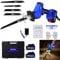 Cordless Powered Reciprocating Saw 21V Brushless Electric Saw Mini Pruning Reciprocating Saw with 1500mAh Batteries,4 Saw Blades,1 Kit Box,0-1900RPM Variable Speed for Metal Wood PVC Pipe Cutting