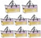 VENO 8 Pack Extra Large Moving Bags,Clothes Storage Bags for Blankets Bedding,Moving House Essentials,Waterproof Underbed Storage Packing Boxes,Laundry Bags Organiser (Clear, 8 Pack)