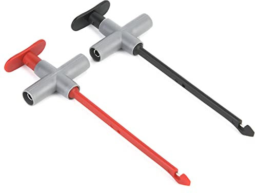 ZLXHDL Multimètre Câble, Testeur Electrique, Pointe de Touche Multimetre cordons d'essai pour Sondes et Câbles de Test Multimètre pour Réparation Automobile-2 Pcs