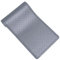 VILEO Premium - Küchenteppich 120x44x1 cm waschbar rutschfest Anti-Müdigkeit PVC - Grau schwarz und braun für zu Hause (Grau)