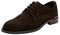 Tommy Hilfiger Calzado Derby Hombre Suede con Puntera Redonda, Marrón (Dark Coffee), 43 EU