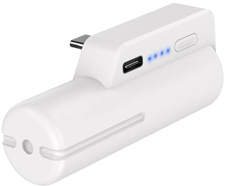 FLSTOR Akku für Meta Oculus Quest 2/Elite Strap, tragbarer VR-Ladeakku, Leichter Akku für Meta, schnelleres Laden, verlängerte Ladezeit von 3 Stunden für Quest2, (5000mAh, 1 Pack)
