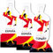 JIMMY THE FOX Reusable Wine Bags for Travel | 3-Pack | Durable Triple-Layer Bottle Protector Sleeve | Leak-Proof & Impact-Resistant | Airplane & Cruise Luggage | Wine Lover Gifts - Bottle Spain