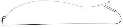 Shkalacar Stretch Lever Opening Tool, Under the Door Tool Length 42.5inch Tools Stainless Steel Necessary for Hotel Maintenance