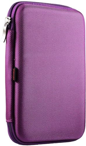 Navitech Purple Hard Carry Case Compatible With HUION Inspiroy Frego S Drawing Tablet