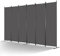 VEVOR Paravent Multifonctionnel à 6 Panneaux, Cloison de Séparation Autoportant 311 x 180,5 cm, Séparateur de Pièces Intérieur Pliable, Brise-Vue pour Confidentialité, Bureau, Chambre, Salon, Gris