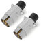 Yuanjoy Anhängerstecker 7 Polig Metall, 12V Wasserdichter 7 Poliger Anhängerstecker, 7 Poliger Hänger Stecker, für PKW LKW RV Anhänger (Aluminiumlegierung)