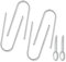 OUDQFCJ 6 Stück Autoradio Ausbauwerkzeug, Entriegelungswerkzeug, Entriegelungsschlüssel für alle Arten von Autoradio Ausbau