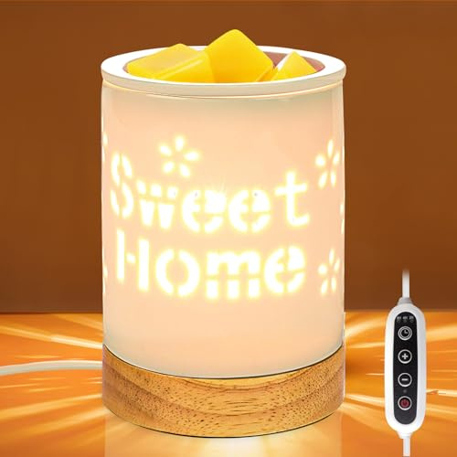 Elektrische Duftlampe, Wachsschmelzwärmer, Aromalampe Für Duftwachs, Raumduft Lampe Für Aromatherapie-Geschenk Zu Hause Lampe Für Büro, Schlafzimmer, Yoga