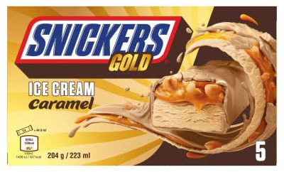 Snickers Gold Glacée x5 223ml 204g