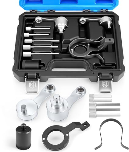 RUIZHI Motor Steuerzeiten Werkzeug Kompatibel mit Land Rover Jaguar 10PCS | Kompatibel mit Range Rover V6 306DT Dieselmotoren , OEM 303-1117, Schwungrad Arretierwerkzeug für 303-1116, 2.7L 3.0L 5.0L