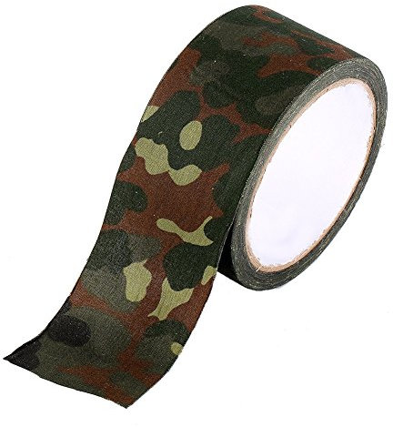 VGEBY 10m Camouflage Wrap Tape Tarnband für Outdoor Jagd Gewehr Pistole Zoomkamera Tarnen von Gegenstände (Design : German Spot Camouflage)