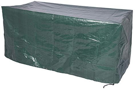 Laneetal Schutzhaube Sitzgrupp Schutzhülle Gartenmöbel PE Abdeckplane Tischabdeckung 193x136x88cm Grün