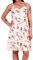 ONLY ONLKARMEN S/L Short Dress AOP WVN Noos Robe, Crème Brûlée/Fleurs de Rose, 34 Femmes