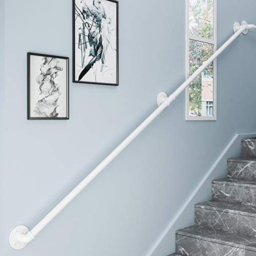 Weiß Treppengeländer for Innen Villa Loft Krankenhaus Zugang Korridor Banister |Sicherheits-Support-Handschienen for Schwangerschaft Kind ältere Treppe Geländer Unterstützung 200kg ( Size : 30cm )