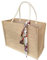 KangBaz Jute-Einkaufstasche - Strandtasche, Picknick-Tasche, alltäglicher Gebrauch, 12,2x9,84x3,93 Zoll