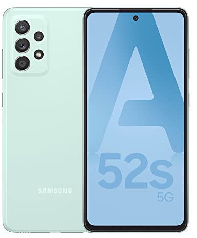 Samsung Galaxy A52s 5G - 128Go - Smartphone Android débloqué - Version FR - Menthe