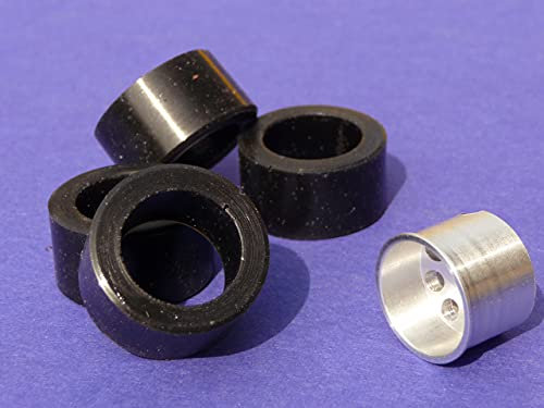Slotcar REIFEN HINTEN 4-STÜCK für 15mm Felge TOP Made in Germany