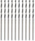 Brocas HSS De 10 Piezas De 1,6 Mm, Brocas Giratorias De Vástago Recto, Brocas De Joyería, Taladro Manual Para Joyería, Herramientas De Perforación De Perlas De Perlas