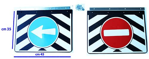 Paraschizzi Camion Coppia Para Spruzzi Universali cm. 45 x 35 kit due per Spruzzi 300 200