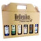 Hellenikos Ouzo Tasting Set - 6x 200ml Anis Trester Schnaps aus Griechenland in schöner Geschenk Box mit Tragegriff - Probier Box